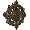 Ekena Millwork Katheryn Ceiling Medallion, Hand-Painted Brass, 22 1/2"W x 30 3/8"H x 1 1/2"P CM30KTBRS - alternate 3